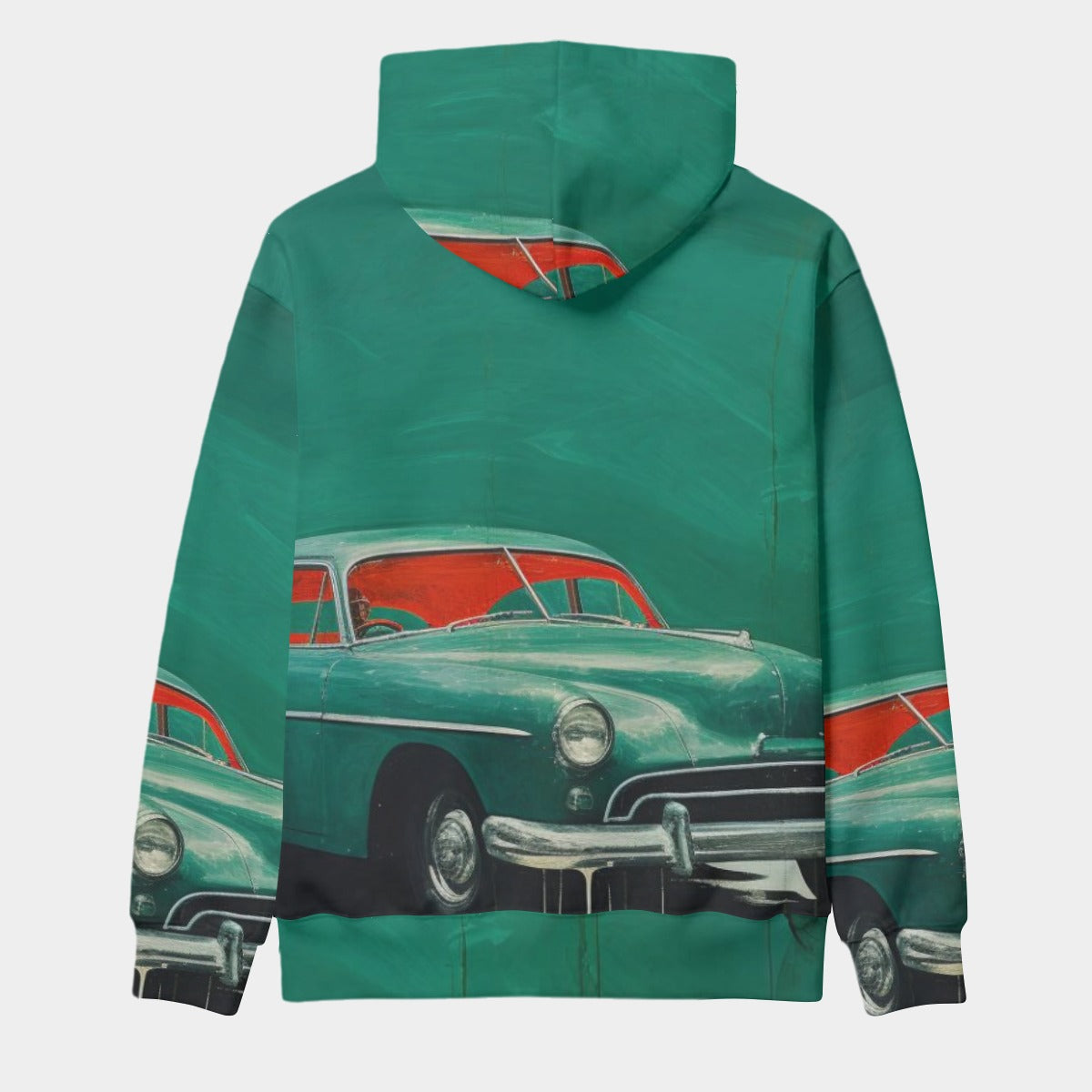 All-Over Print Men's Thicken Pullover Hoodie