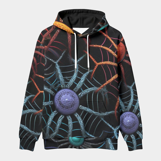 All-Over Print Men's Thicken Pullover Hoodie