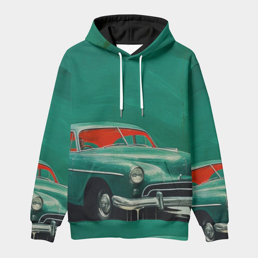 All-Over Print Men's Thicken Pullover Hoodie