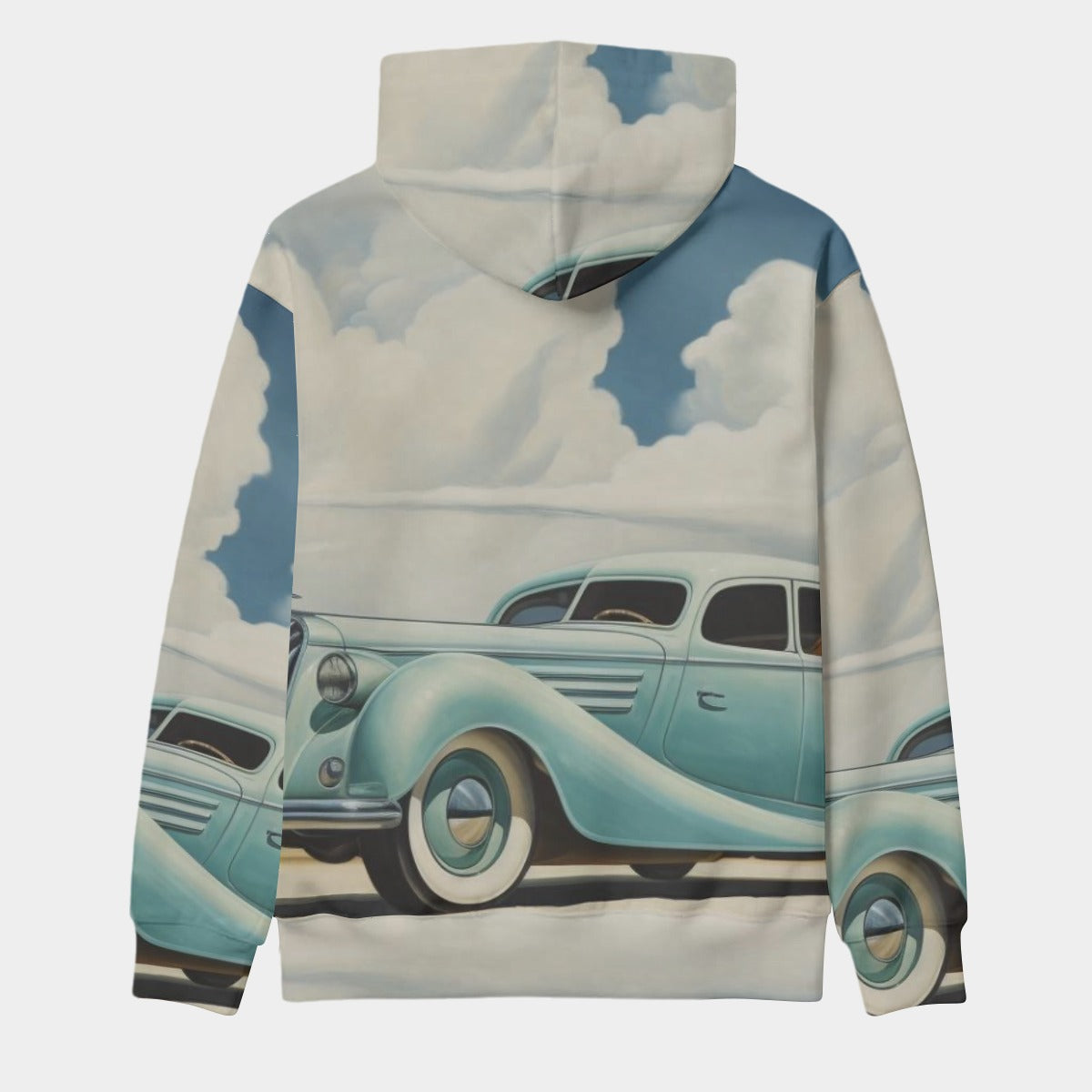 All-Over Print Men's Thicken Pullover Hoodie
