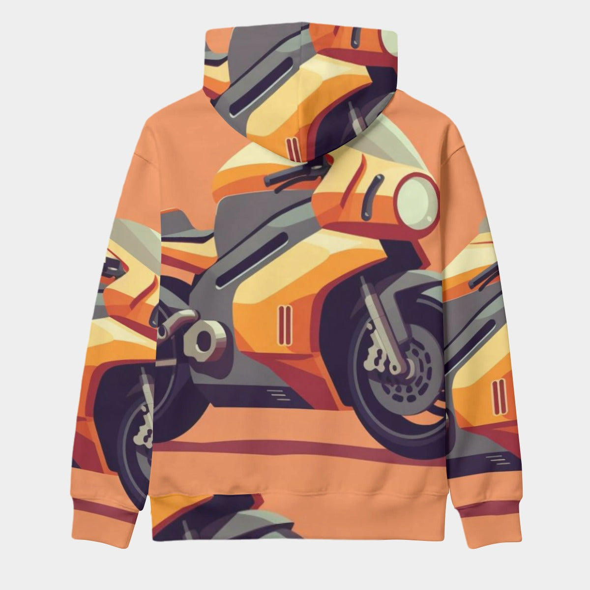 All-Over Print Men's Thicken Pullover Hoodie