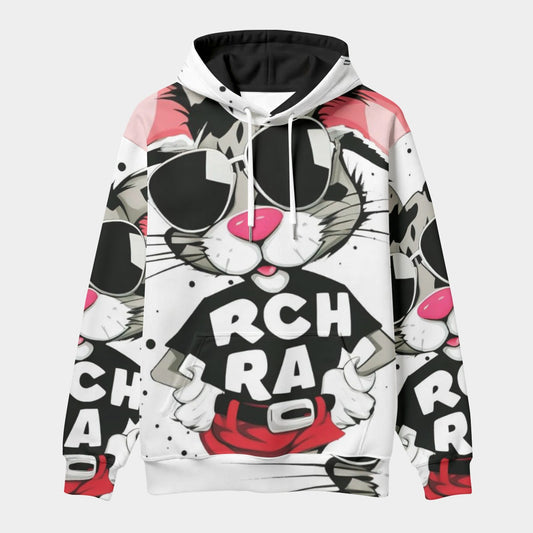 All-Over Print Men's Thicken Pullover Hoodie