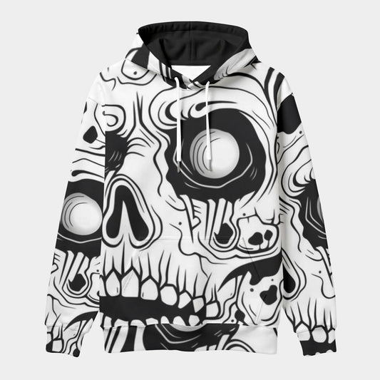 All-Over Print Men's Thicken Pullover Hoodie