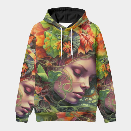 All-Over Print Men's Thicken Pullover Hoodie