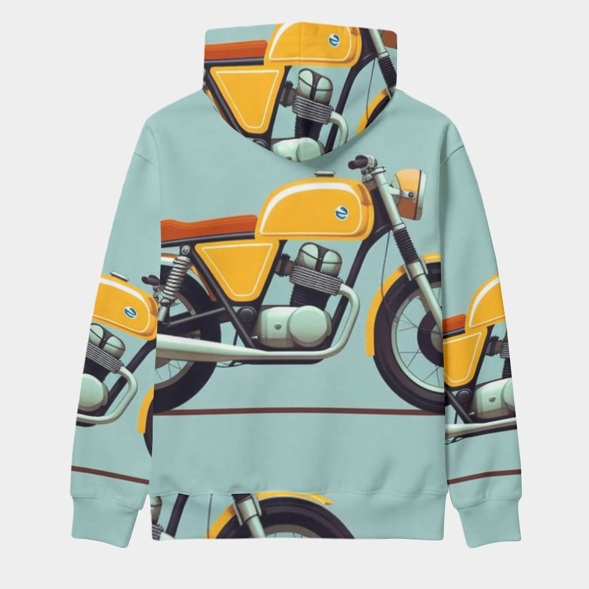 All-Over Print Men's Thicken Pullover Hoodie