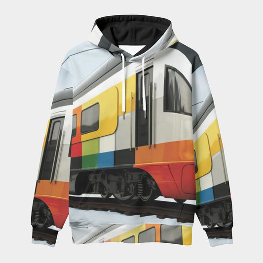 All-Over Print Men's Thicken Pullover Hoodie