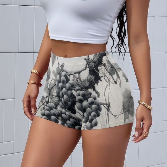 All-Over Print Women’s High-Stretch Shorts