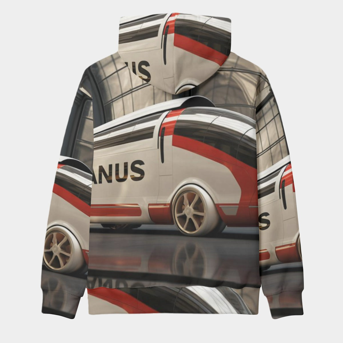 All-Over Print Men's Thicken Pullover Hoodie