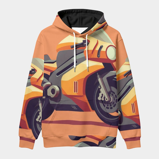 All-Over Print Men's Thicken Pullover Hoodie