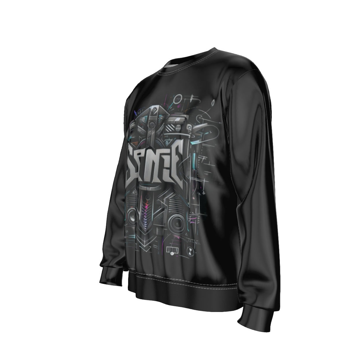 All-Over Print Men's Heavy Fleece Sweatshirt