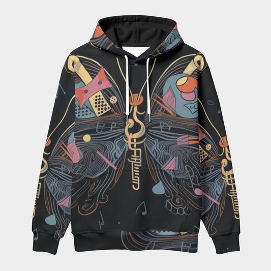 All-Over Print Men's Thicken Pullover Hoodie