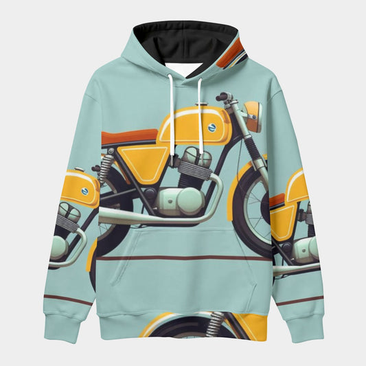 All-Over Print Men's Thicken Pullover Hoodie