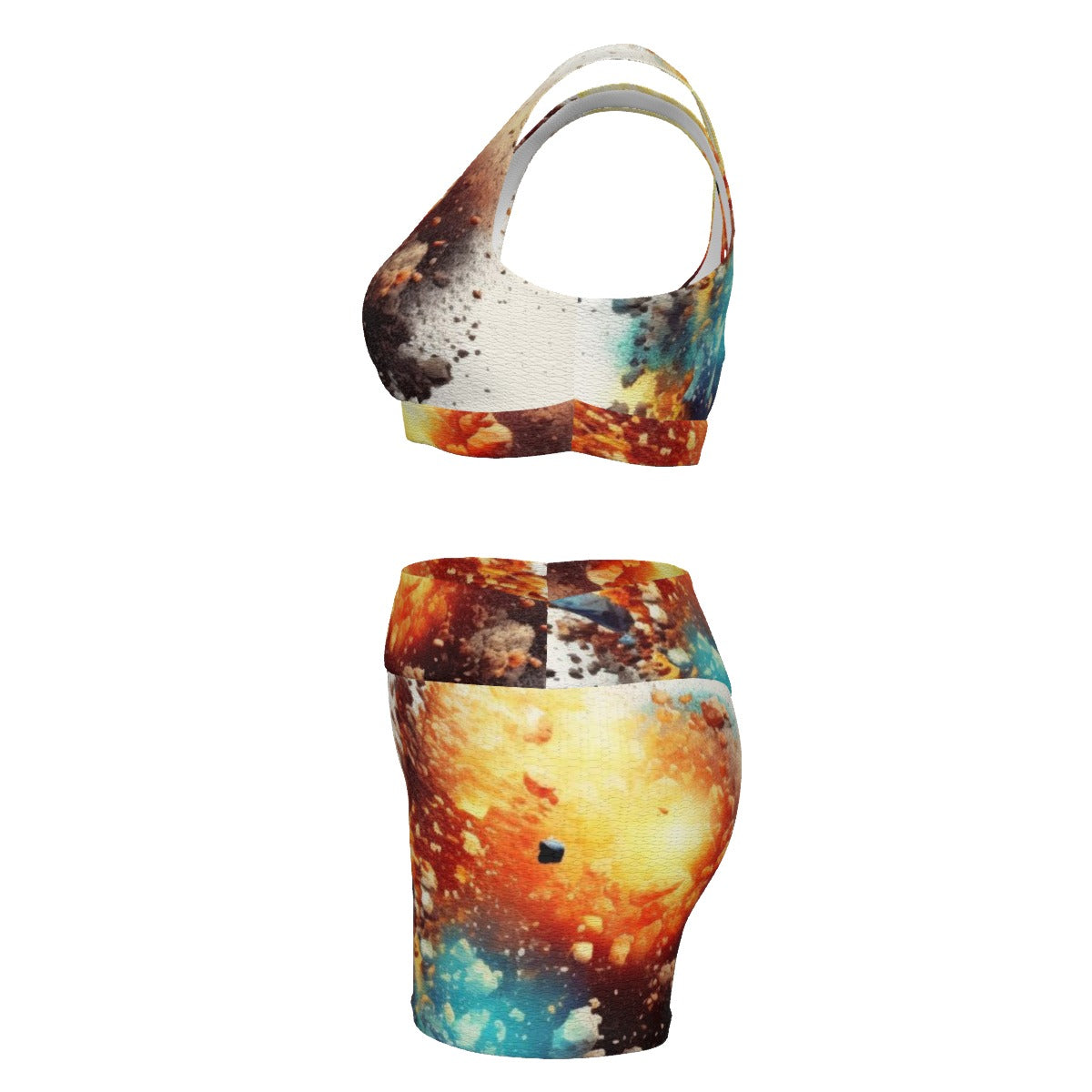 All-Over Print Women's Sports Bra Suit