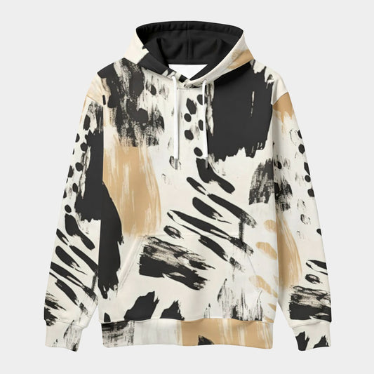 All-Over Print Men's Thicken Pullover Hoodie
