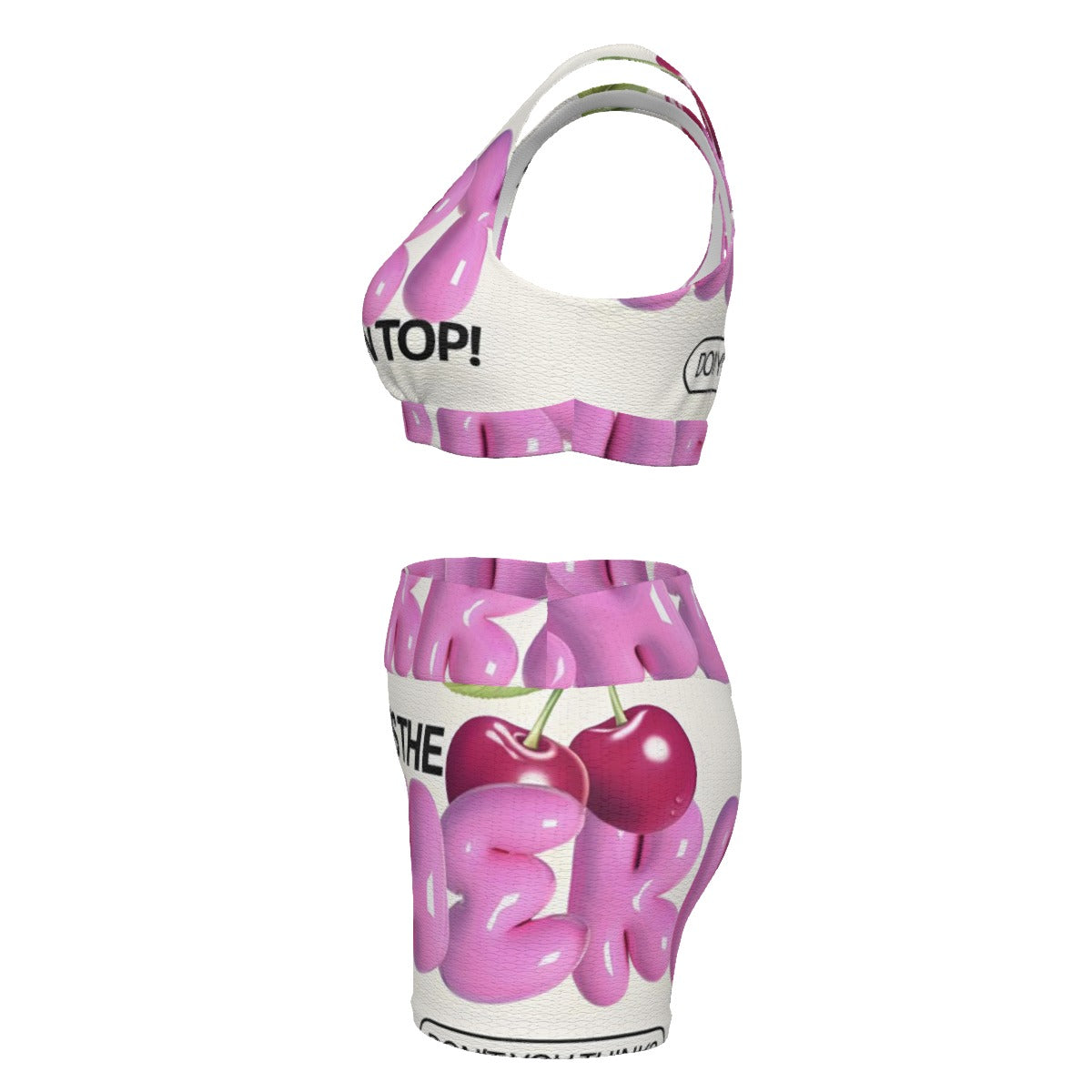 All-Over Print Women's Sports Bra Suit