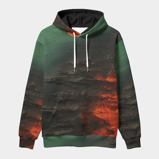 All-Over Print Men's Thicken Pullover Hoodie