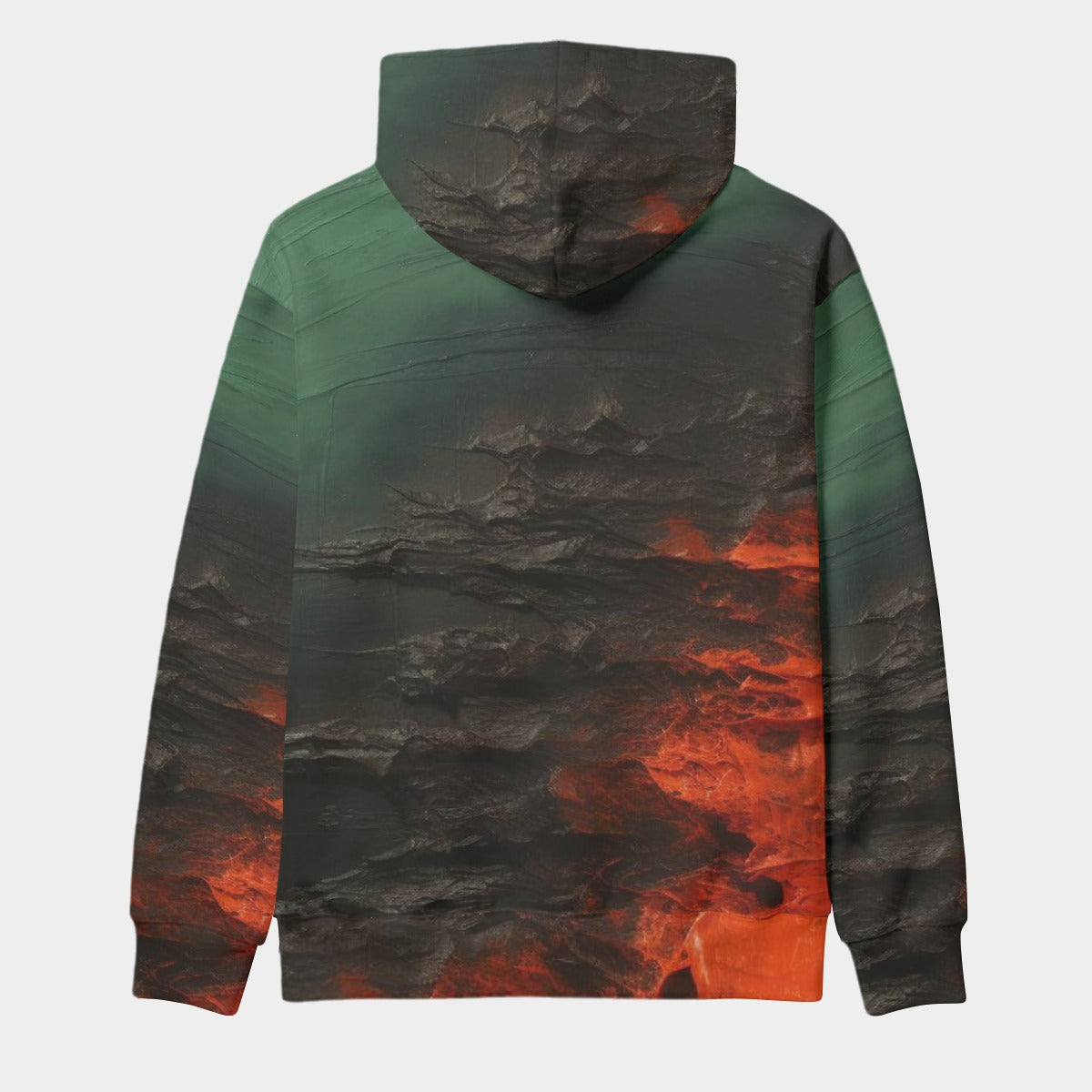 All-Over Print Men's Thicken Pullover Hoodie