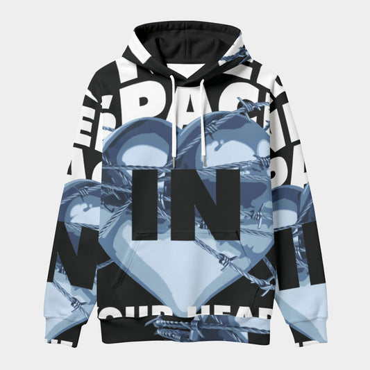 All-Over Print Men's Thicken Pullover Hoodie