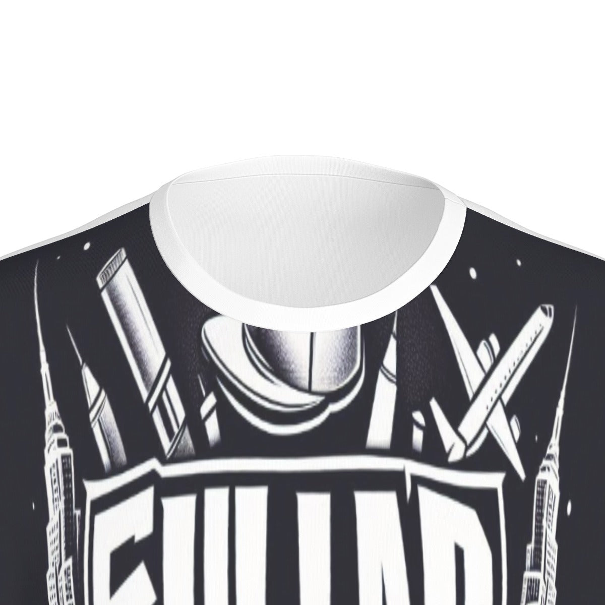 All-Over Print Men's O-Neck Sports T-Shirt