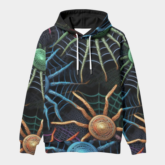 All-Over Print Men's Thicken Pullover Hoodie