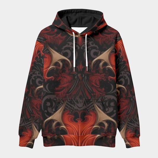 All-Over Print Men's Thicken Pullover Hoodie