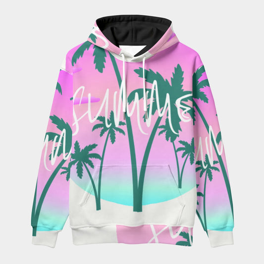 All-Over Print Men's Thicken Pullover Hoodie