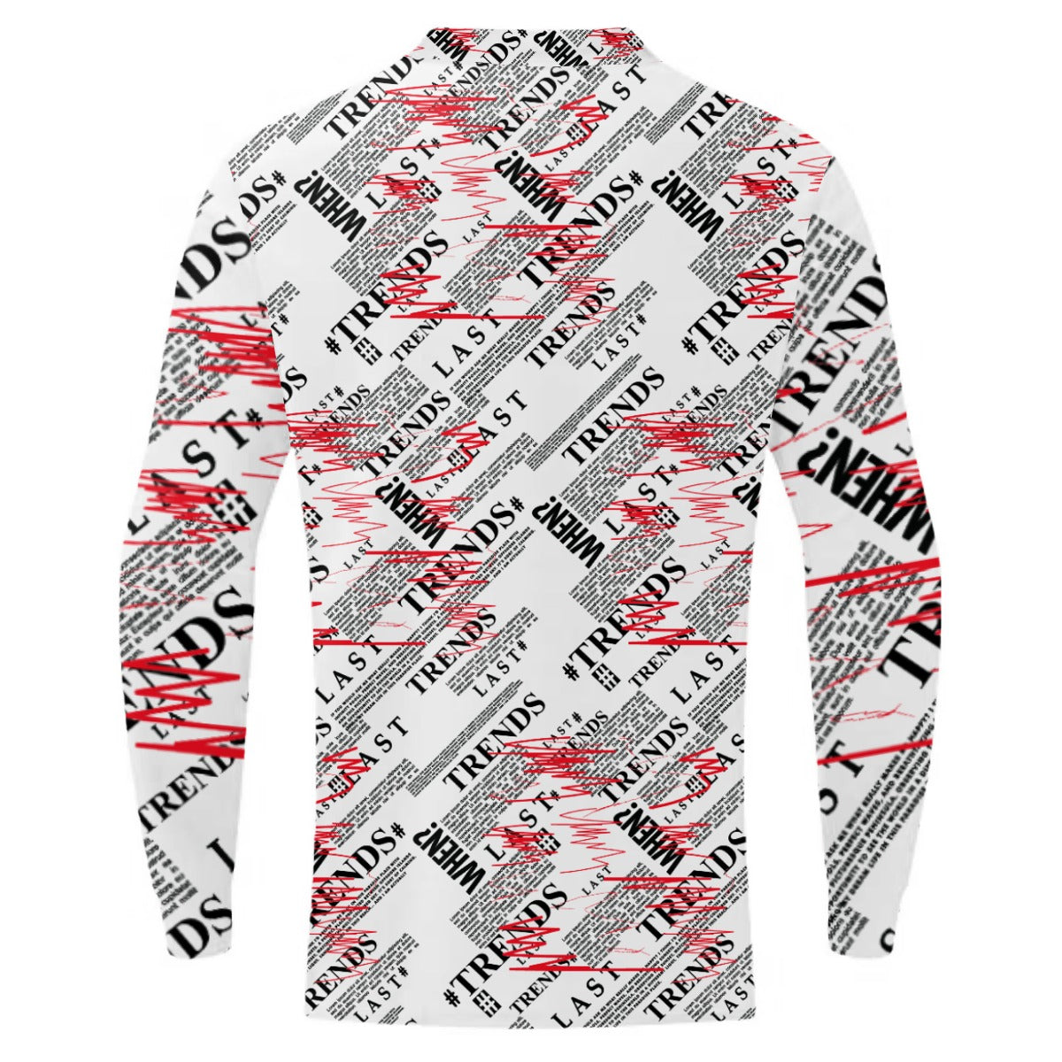 All-Over Print Men’s Quarter Zip Pullover Sweatshirt