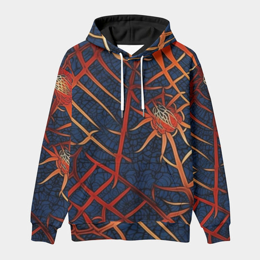 All-Over Print Men's Thicken Pullover Hoodie