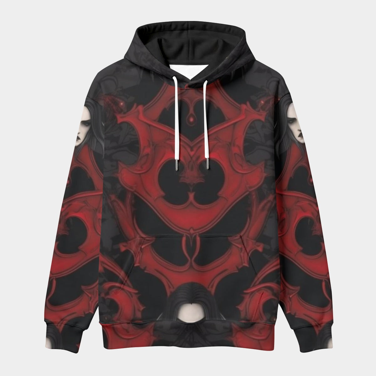 All-Over Print Men's Thicken Pullover Hoodie