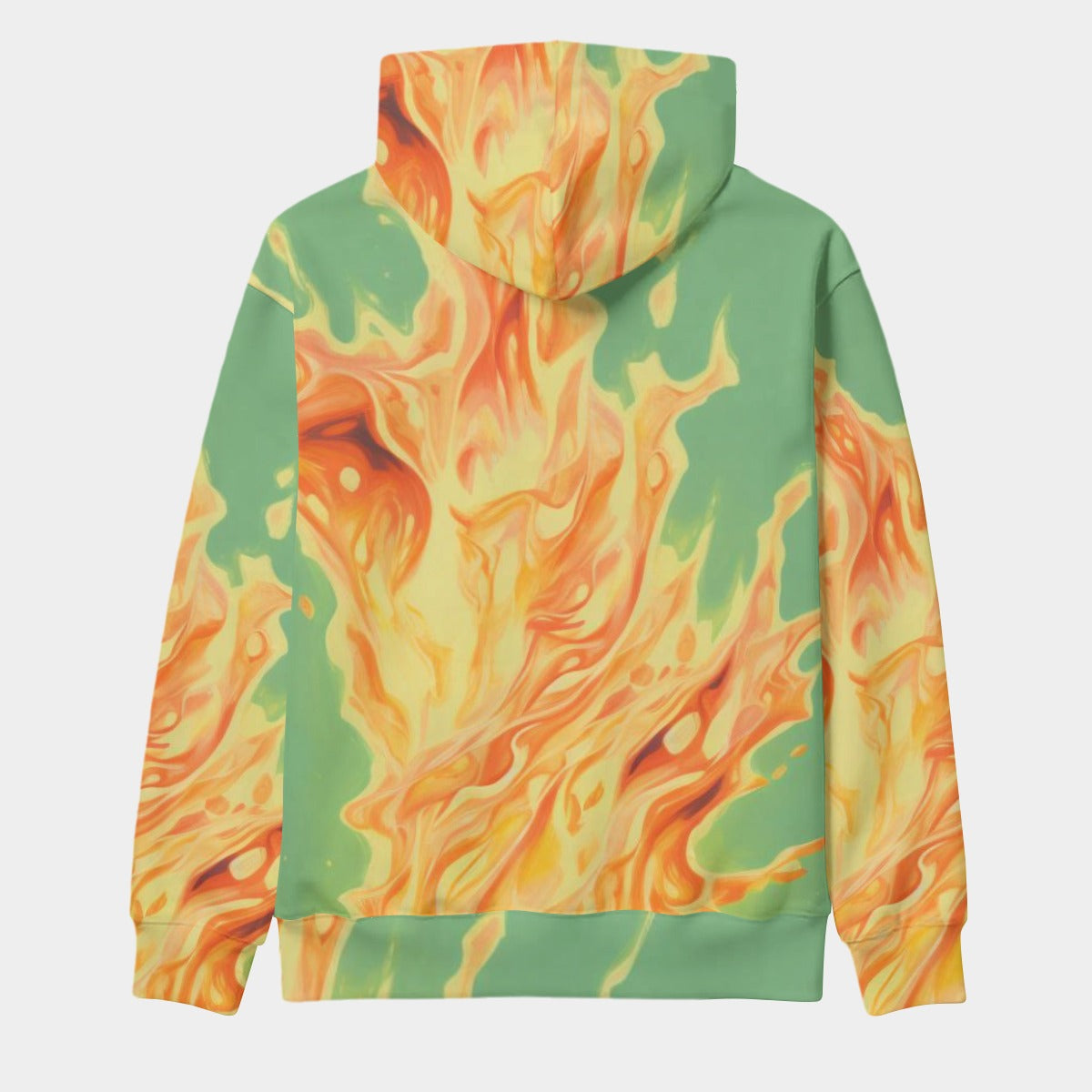 All-Over Print Men's Thicken Pullover Hoodie
