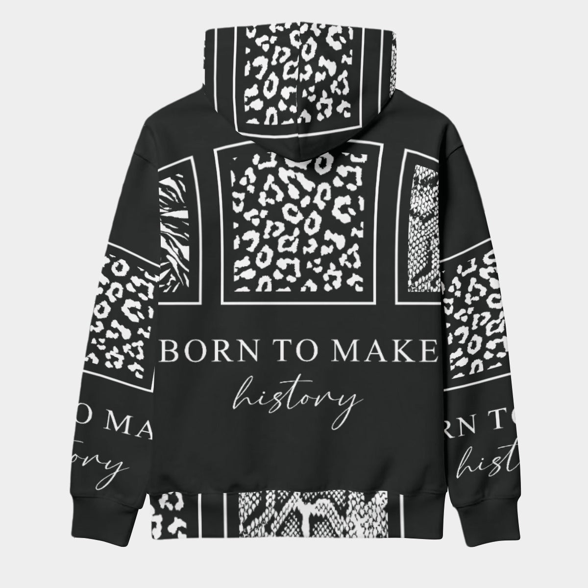 All-Over Print Men's Thicken Pullover Hoodie