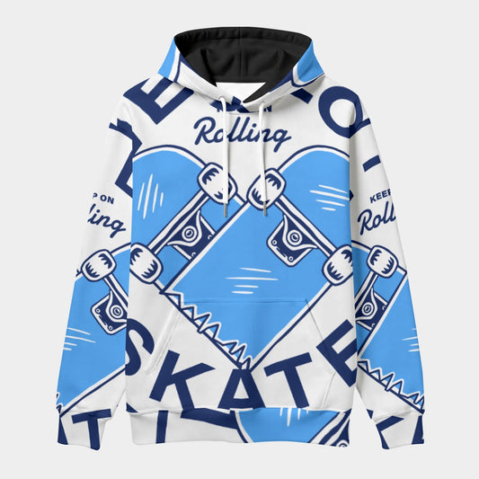 All-Over Print Men's Thicken Pullover Hoodie